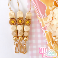 Cream Bloom Arch Lanyard