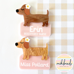 Daisy Dachies Name Badge