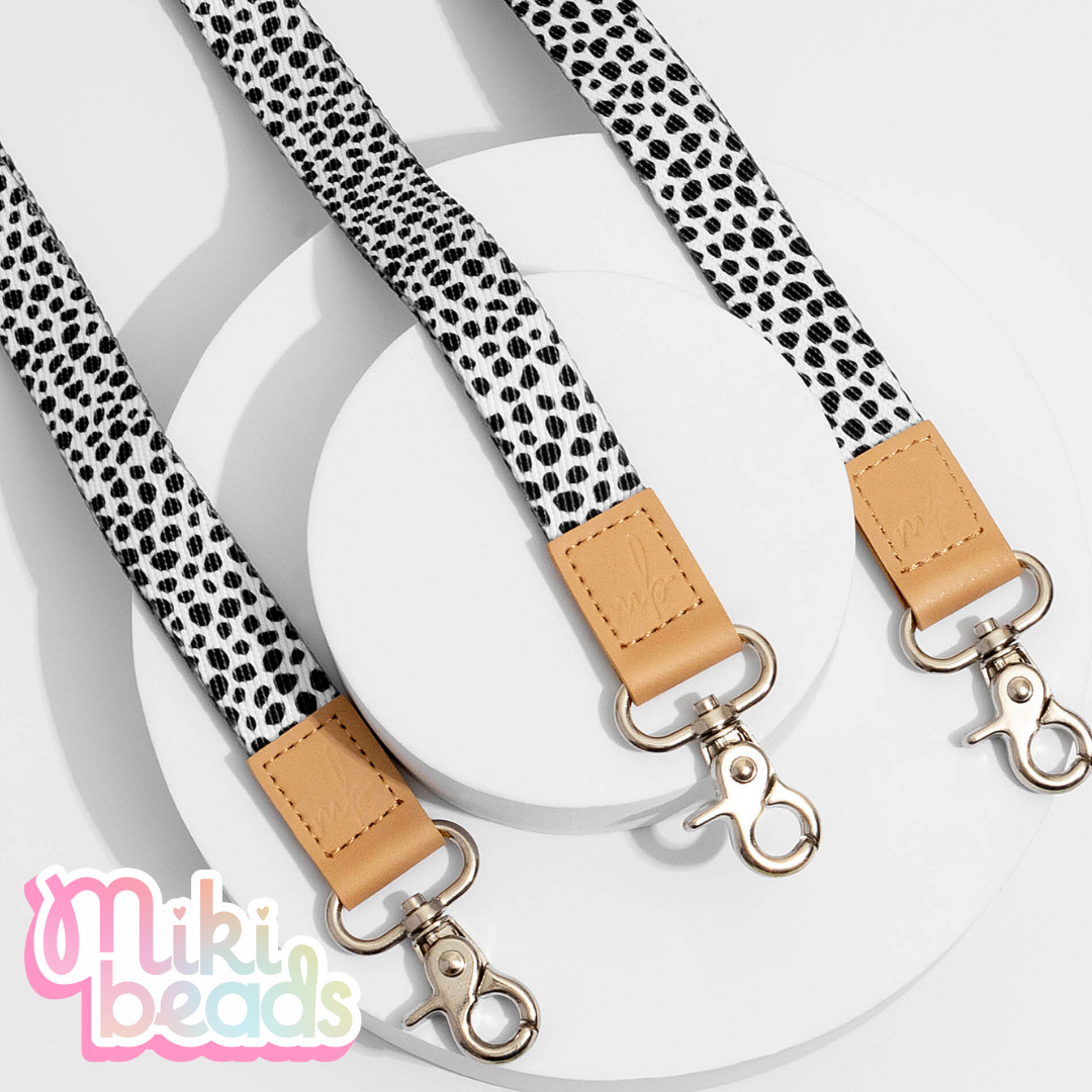 Dalmatian Fabric Lanyard