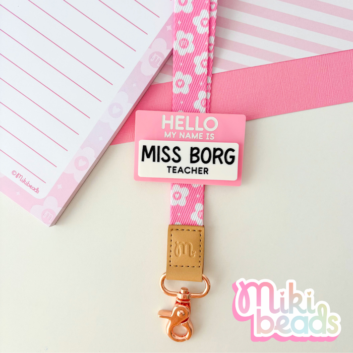 Hello My Name Is Name Badge