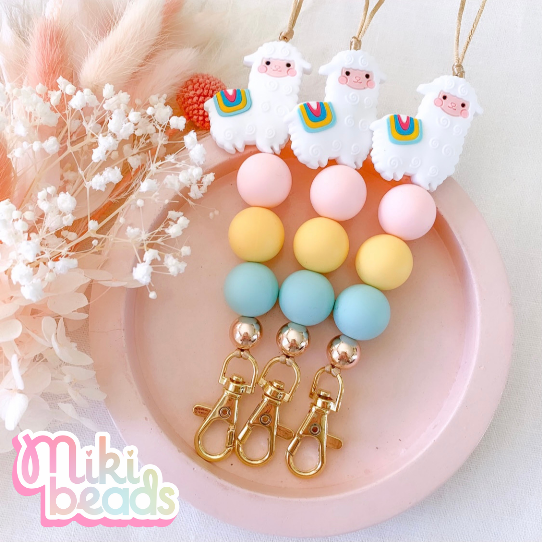 Llama Queen Lanyard