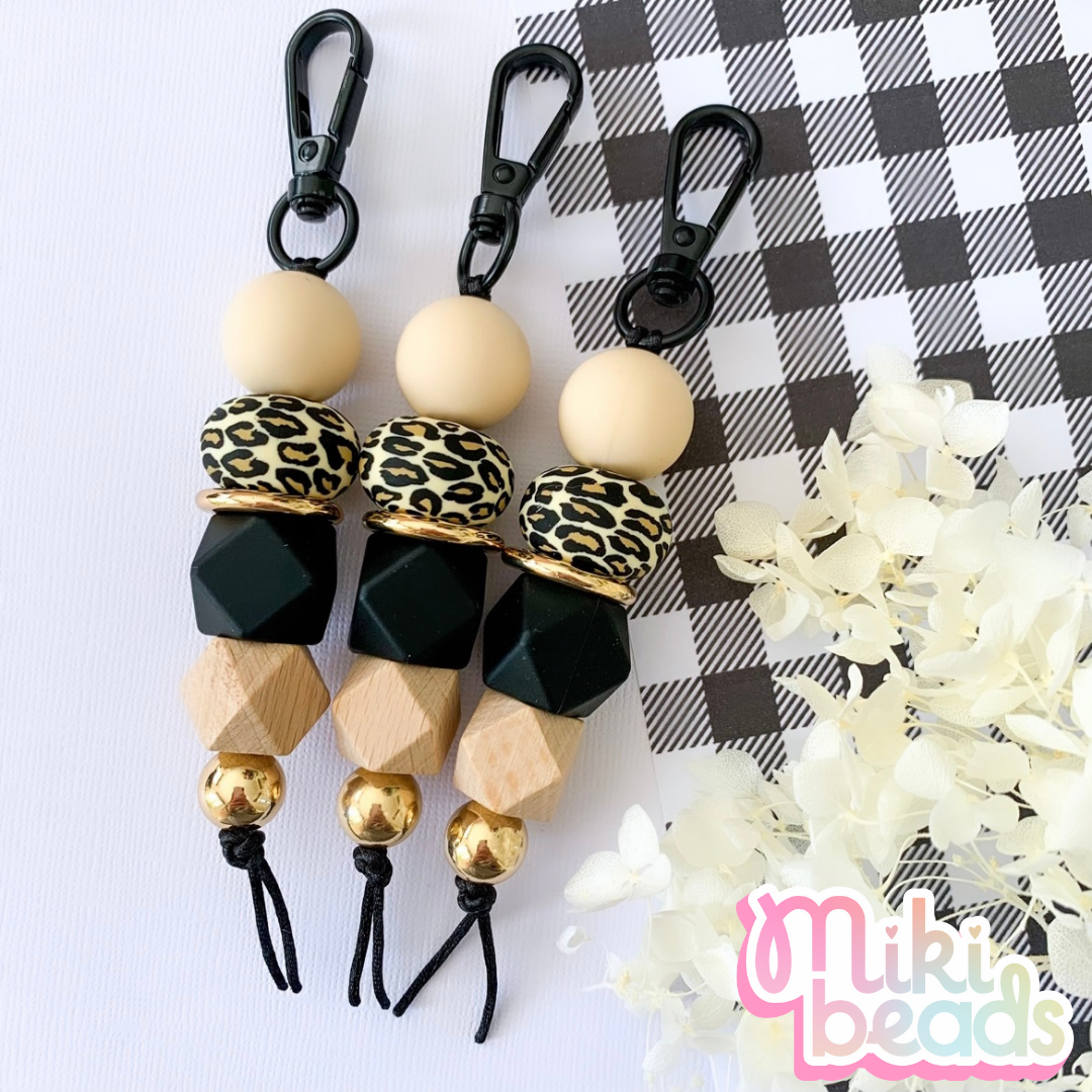 Lucy Leopard Keychain