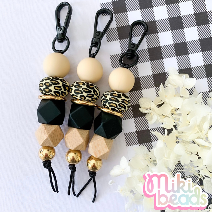 Lucy Leopard Keychain