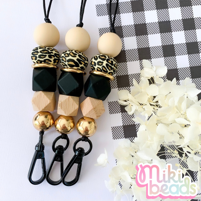 Lucy Leopard Lanyard