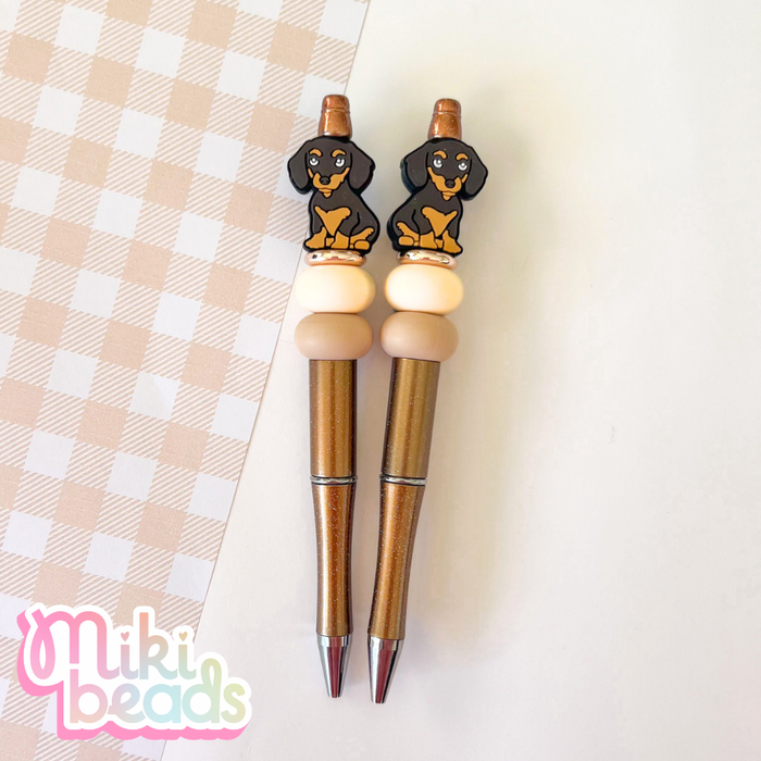 Dachshund Beaded Pen