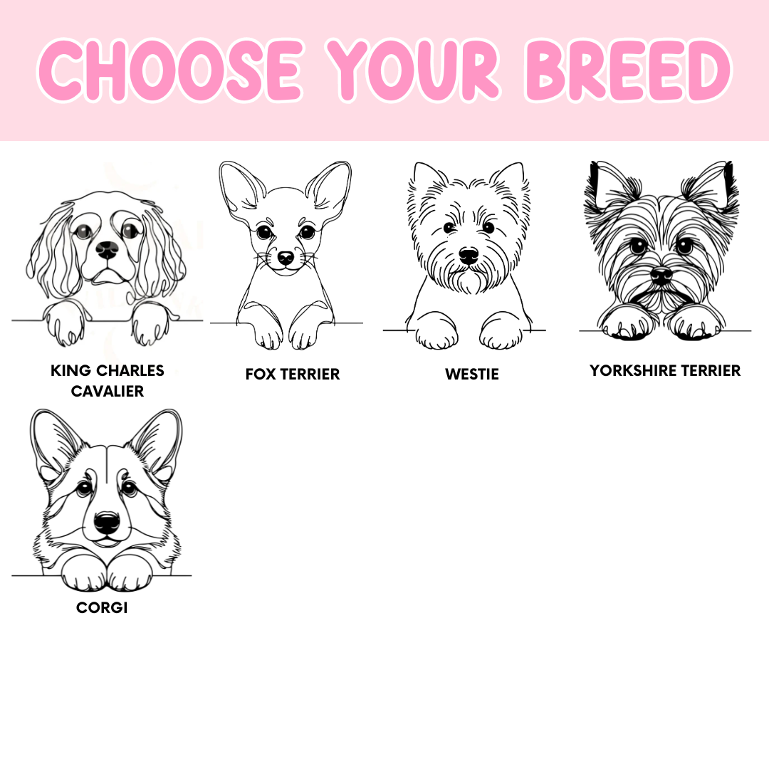 Custom Dog Name Badge