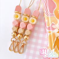 Pink Bloom Arch Lanyard