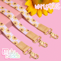 Sunflower Field Wristlet