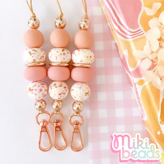 Sunset Terrazzo Lanyard