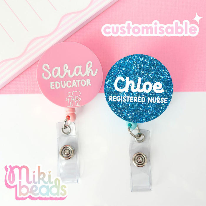 Personalised Badge Reels