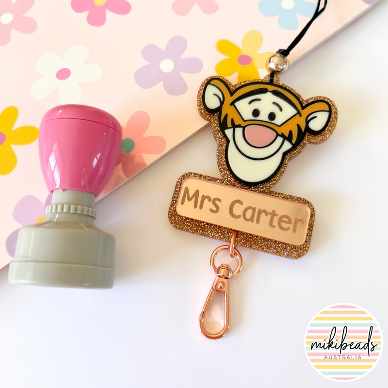 Tigger Personalised Lanyard