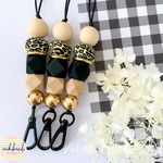 Lucy Leopard Lanyard