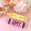 Crayon Name Badges