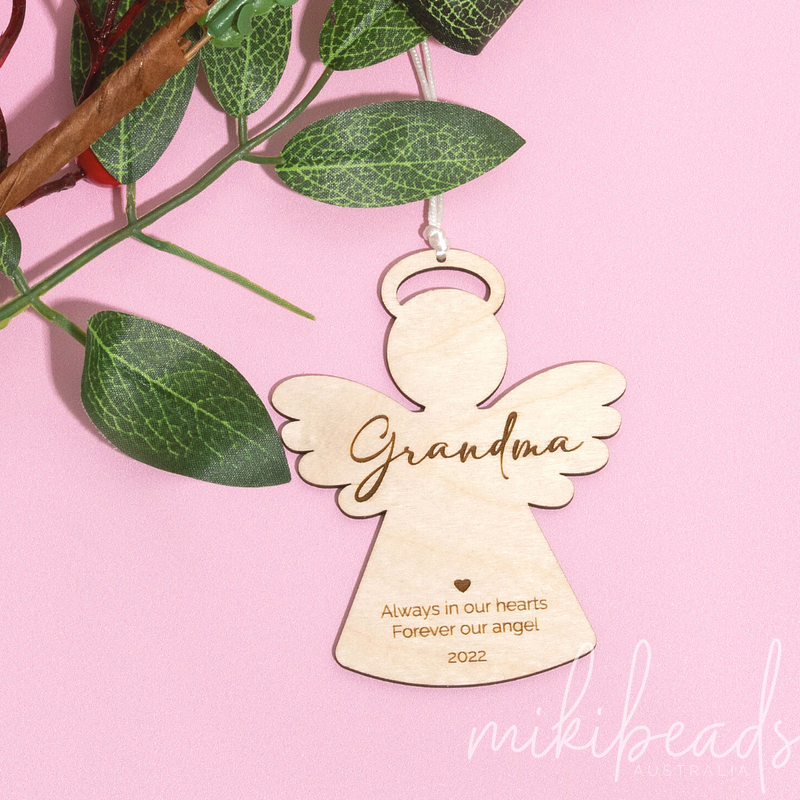 Angel Memorial Christmas Ornament