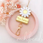 Golden Daisy Personalised Lanyard